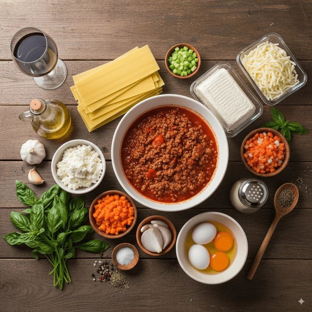 Ingredientes para Prato