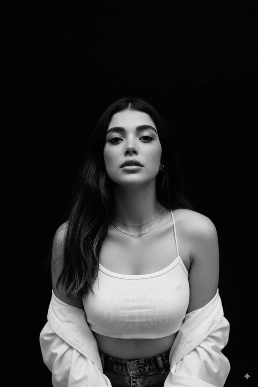 AI S/W Studio-Porträt - 2