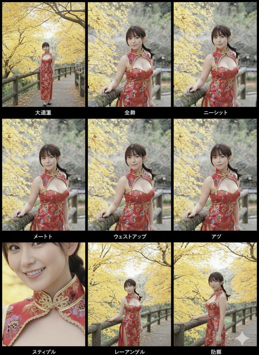 電影接觸印樣 - 9 格鏡頭網格 - 2