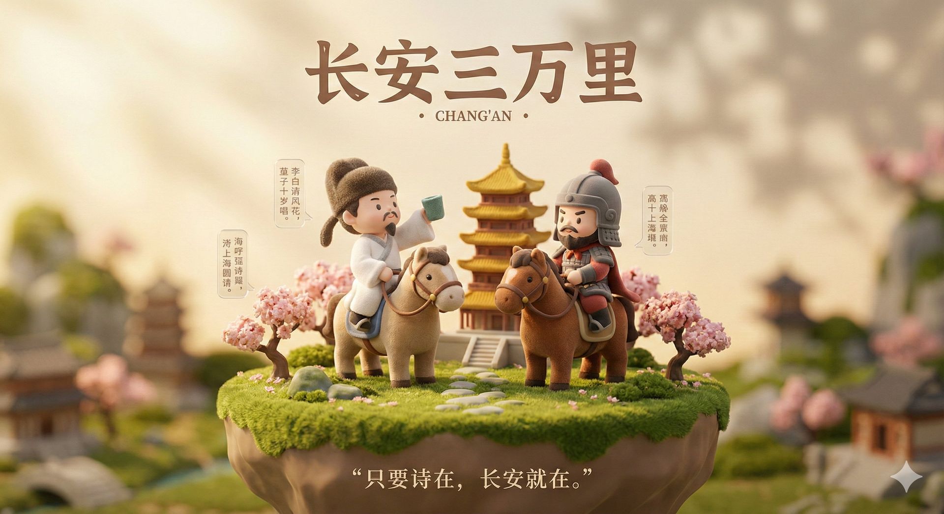 Диорама игрушек в стиле аниме-постера - 2